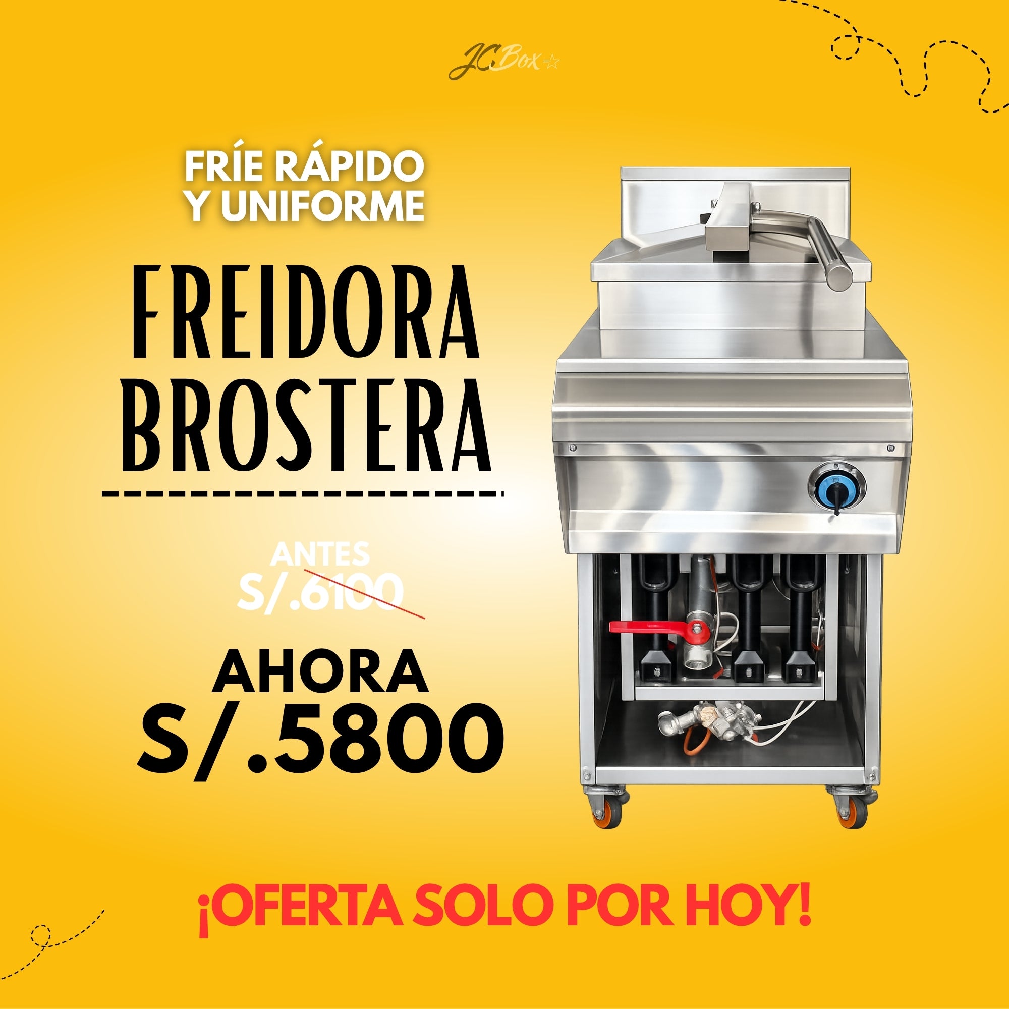 Freidora Brostera