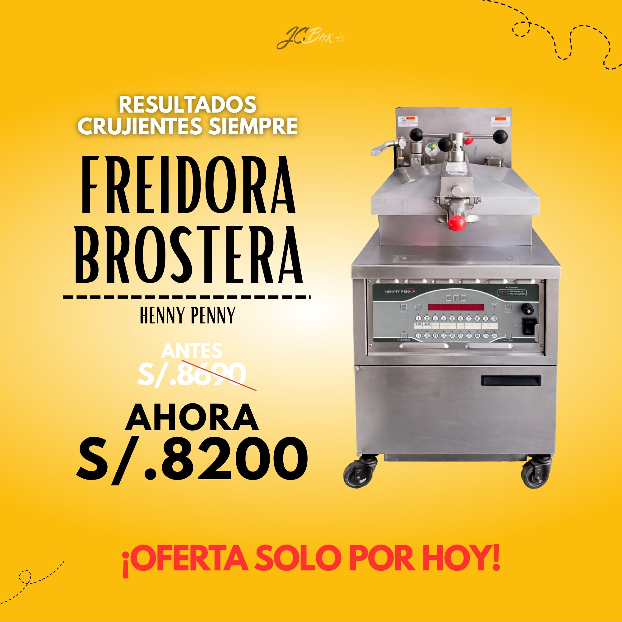 Freidora Brostera Henny Penny